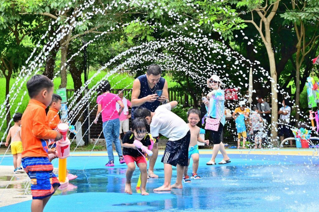 假日限定清涼一夏！　潭雅神綠園道終點「戲水區」6/15開放