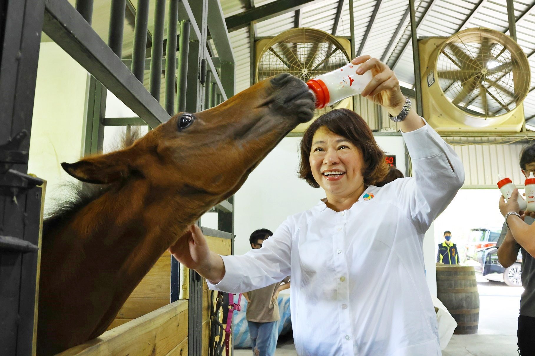 嘉義榮譽市馬lulu添丁　黃敏惠市長親送「月子禮」祝福