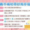 每人省下1萬7千元　嘉義市65歲以上低收入戶免費接種帶狀疱疹疫苗