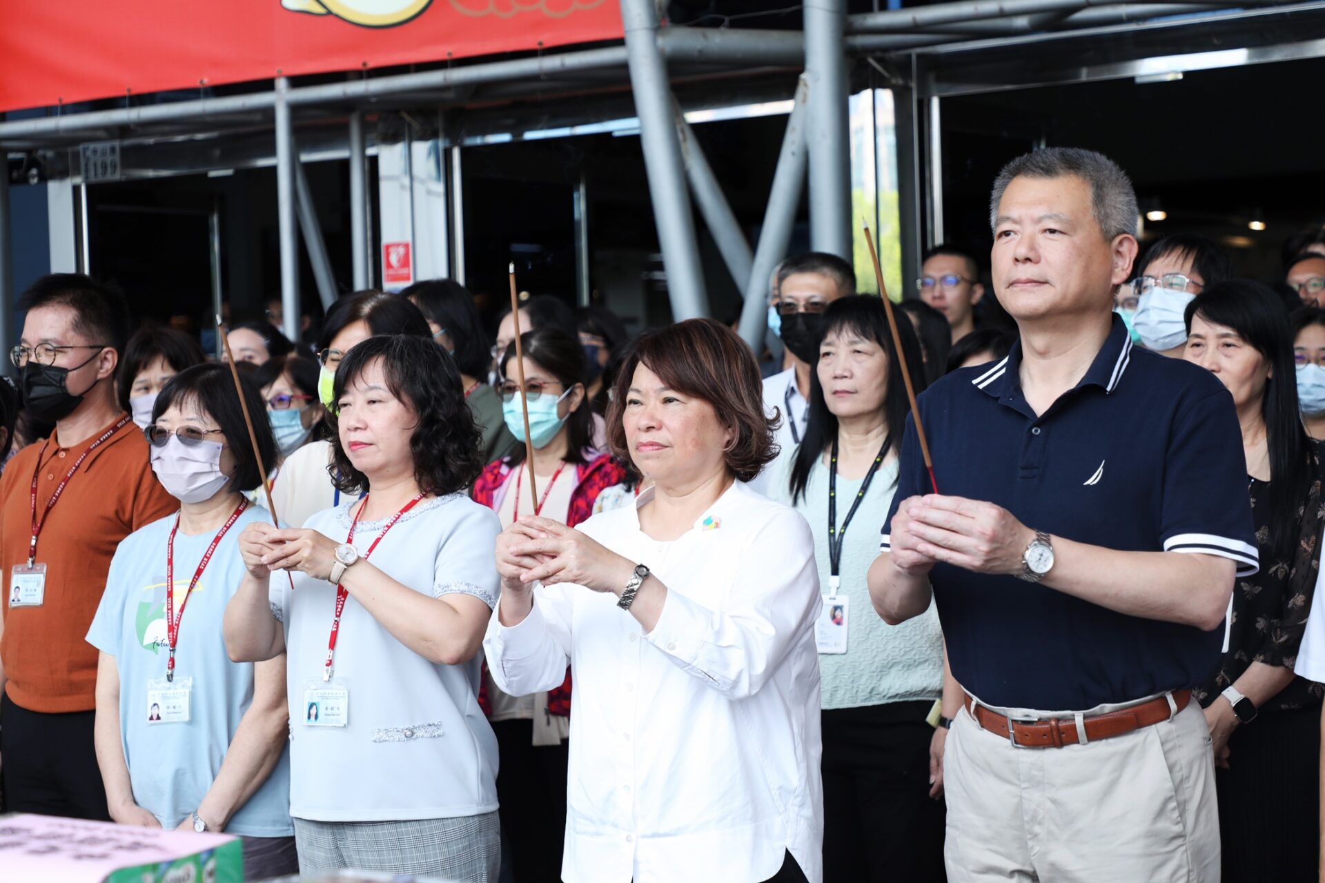 嘉義市中元節虔誠祭拜　市府與國稅局共祈市政順遂與市民安康