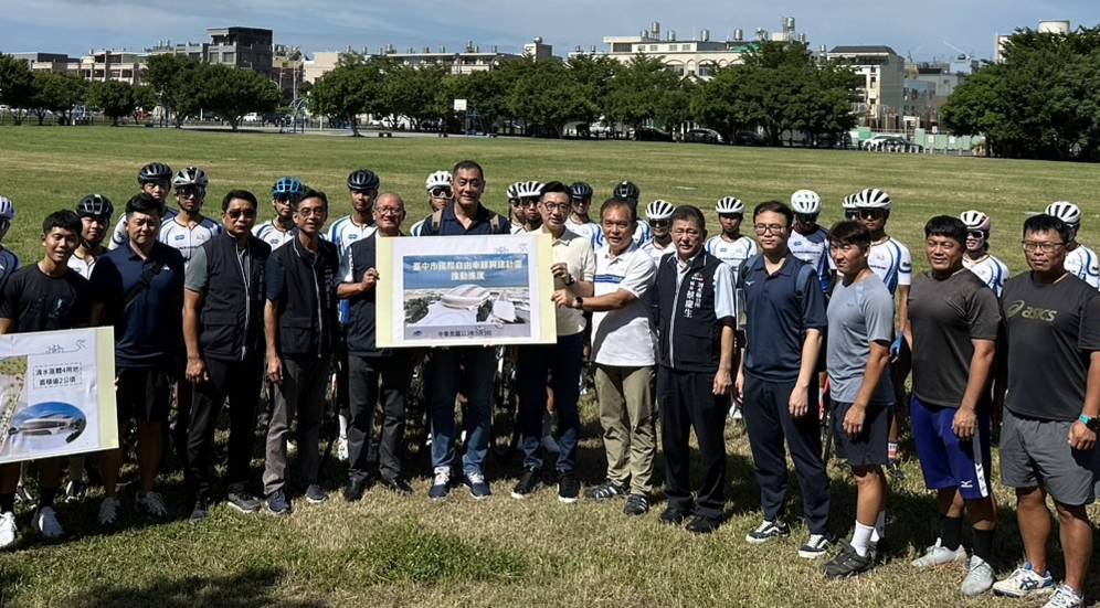 爭取國際標準的室內自由車場落腳清水　結合鰲峰山自由車木質賽道　台中市推動成立自由車運動園區