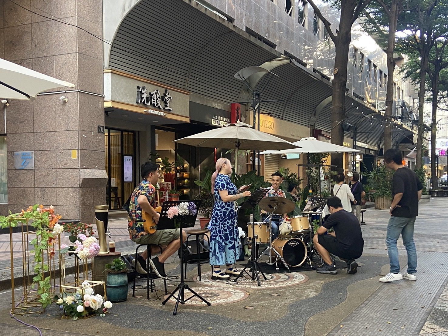 爵士饗宴飄揚歐式商圈！　台中精明一街商圈推「爵對植感系列活動」