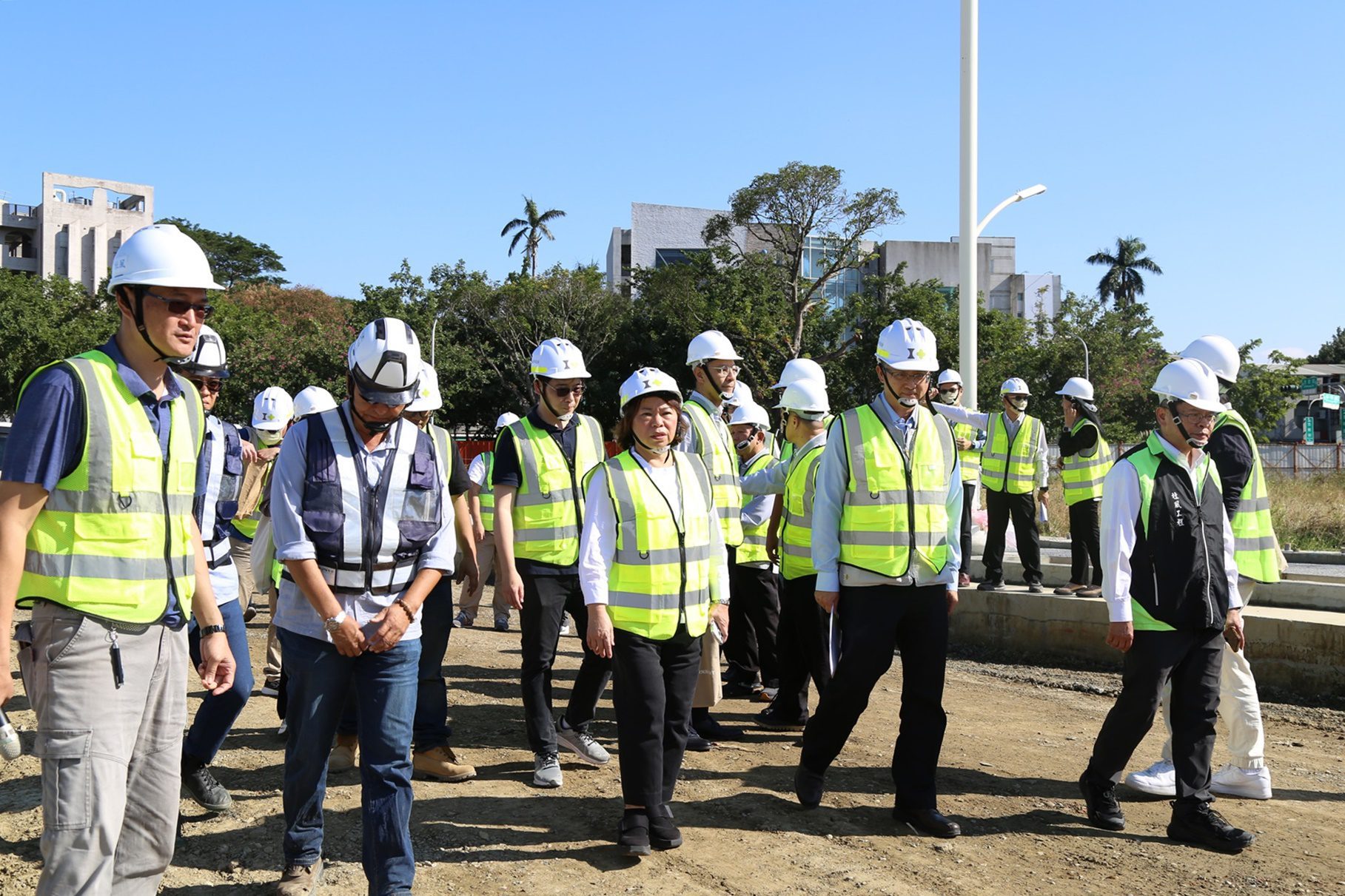 黃敏惠視察市地重劃工程　八大基礎設施打造嘉義新地標