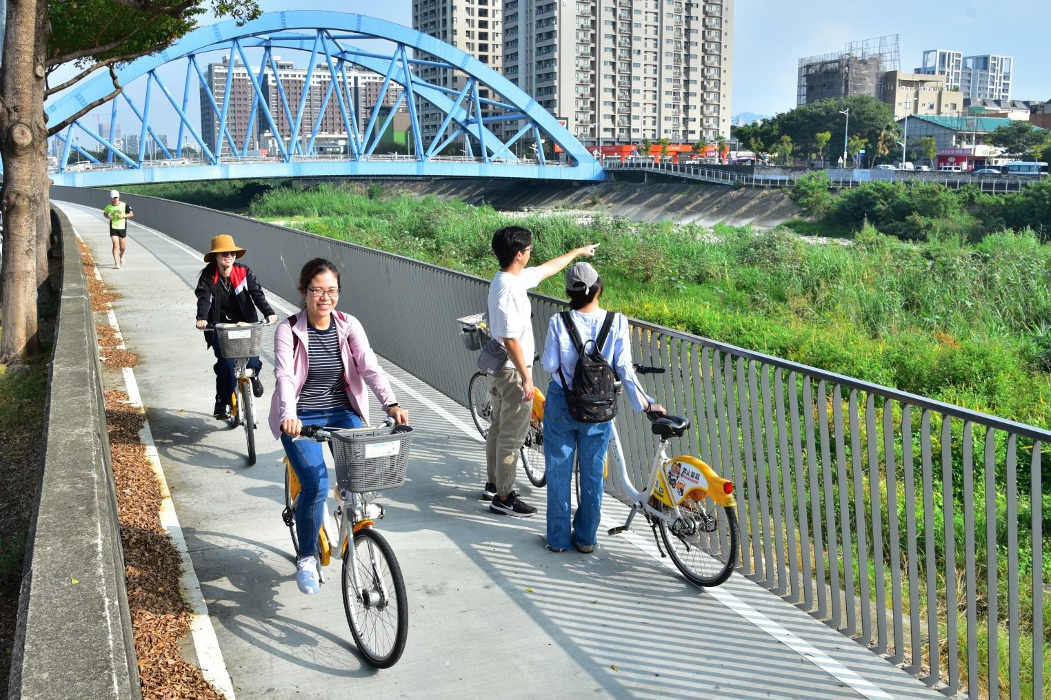 旱溪西路自行車道完工-　太平區綠色休閒觀光新選擇！