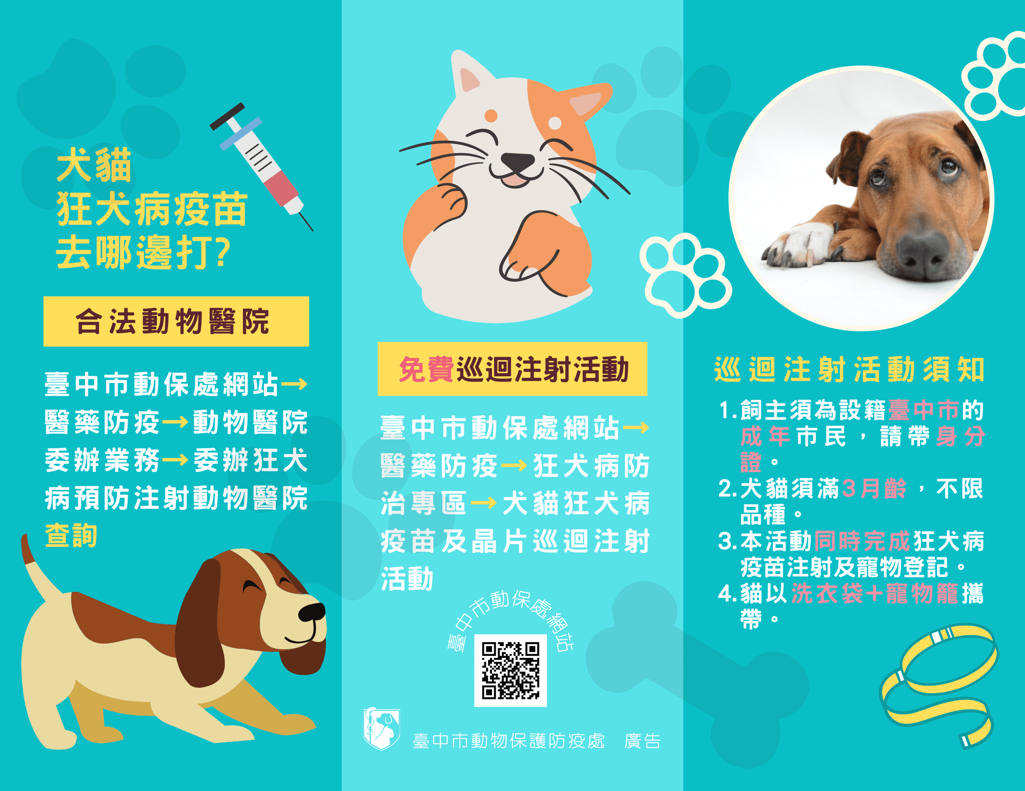 飼主責任-狂犬病防治