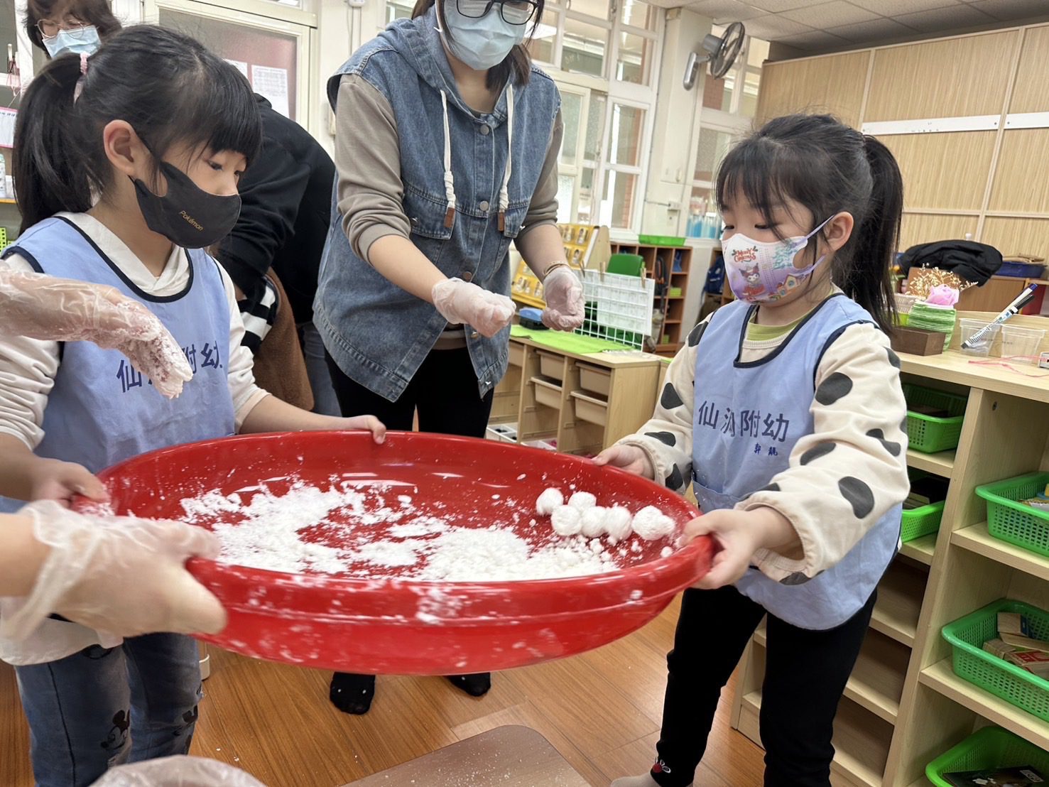 基隆市府補助幼兒園　元宵體驗傳承文化