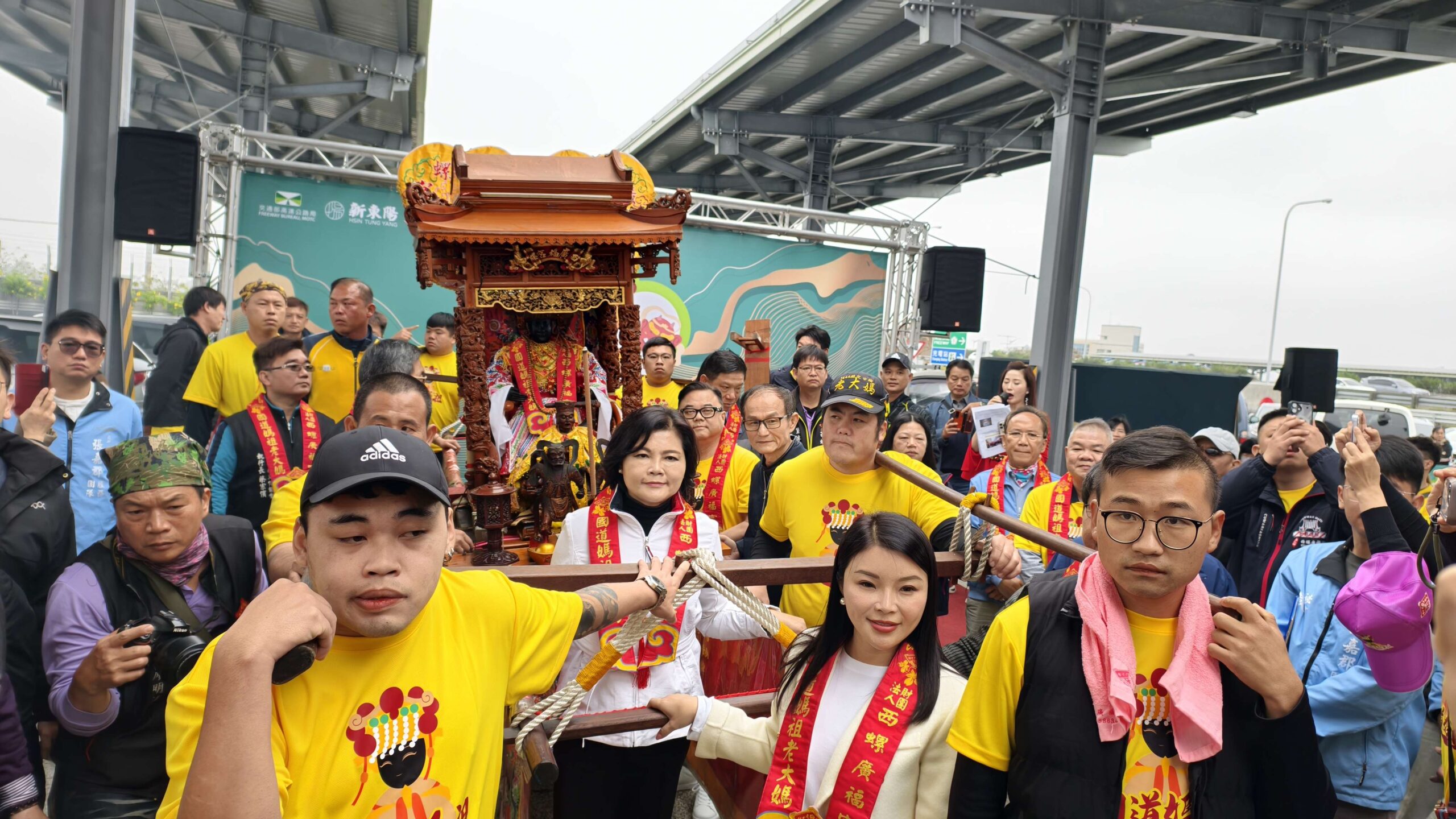 媽祖駕道護國道！　12年傳統遶境祈福行車平安