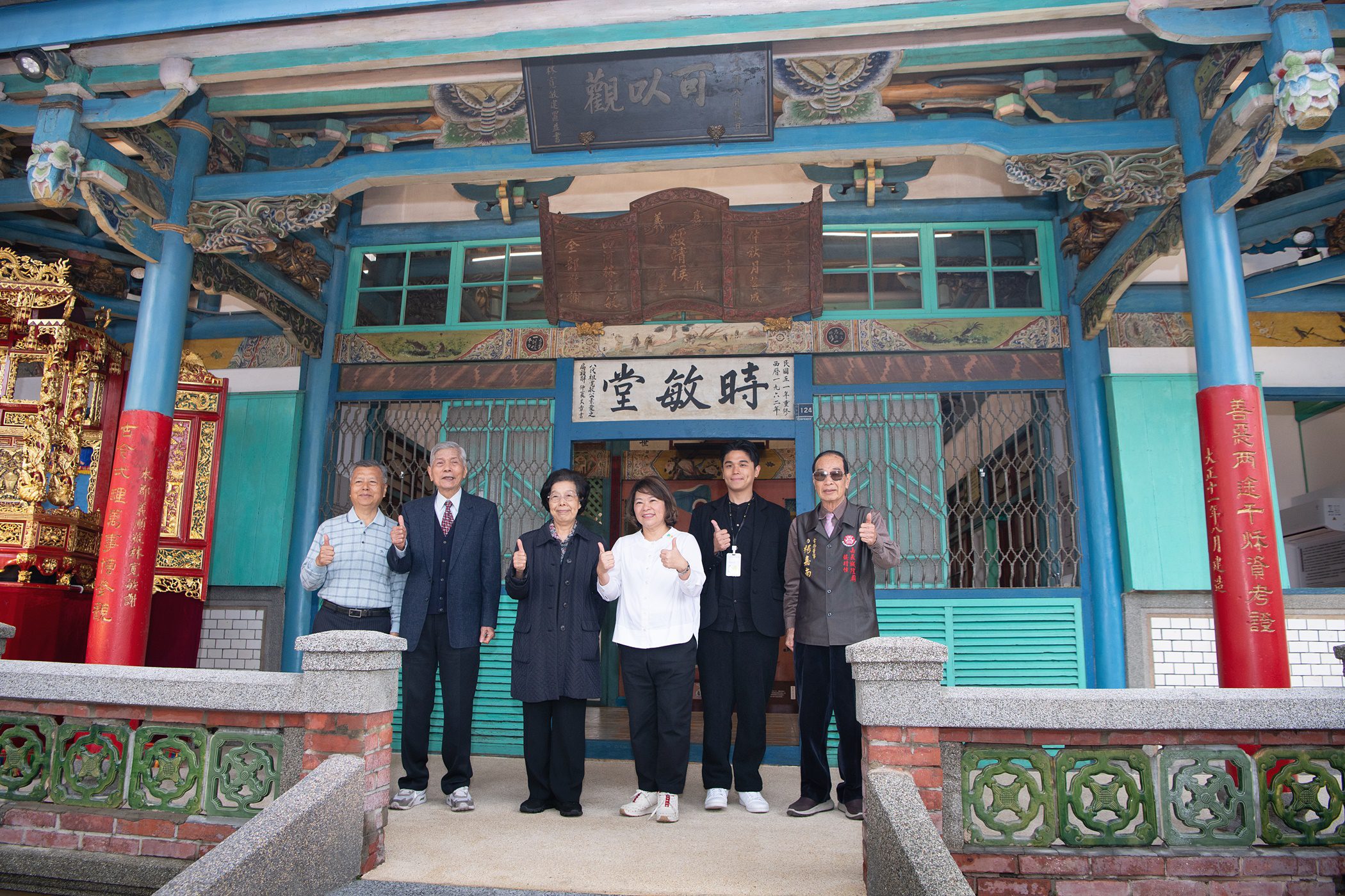 全台唯一戲臺兼家宅！-歷史建築「原嘉義城隍廟戲臺（林宅）」正式亮相　黃敏惠：傳承嘉義市重要文化資產