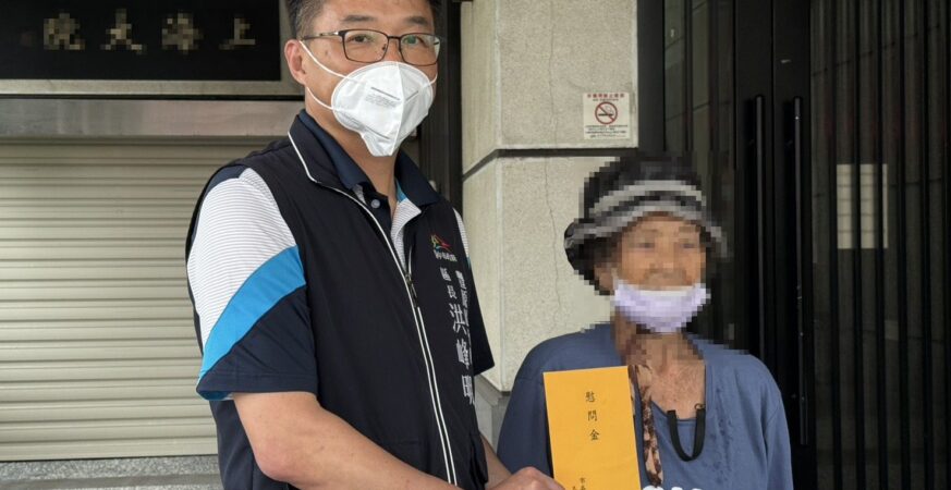 澎湖8旬母跨海來台照顧重病兒　中市府啟動關懷機制表達慰問