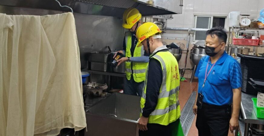 維護公安再強化！中市府完成50家大型用氣餐飲業專案稽查-　12家違規業者將依規裁罰限改