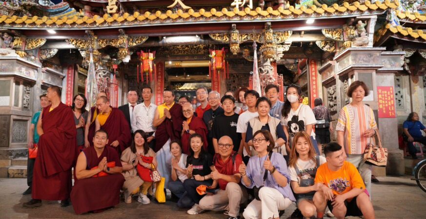 薩迦派第43任掌教法王參訪北港朝天宮　媽祖慈悲如觀音殊途同歸