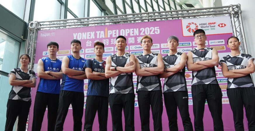 台北羽球公開賽5/6登場　周天成、王齊麟、宋碩芸領軍迎戰世界強敵