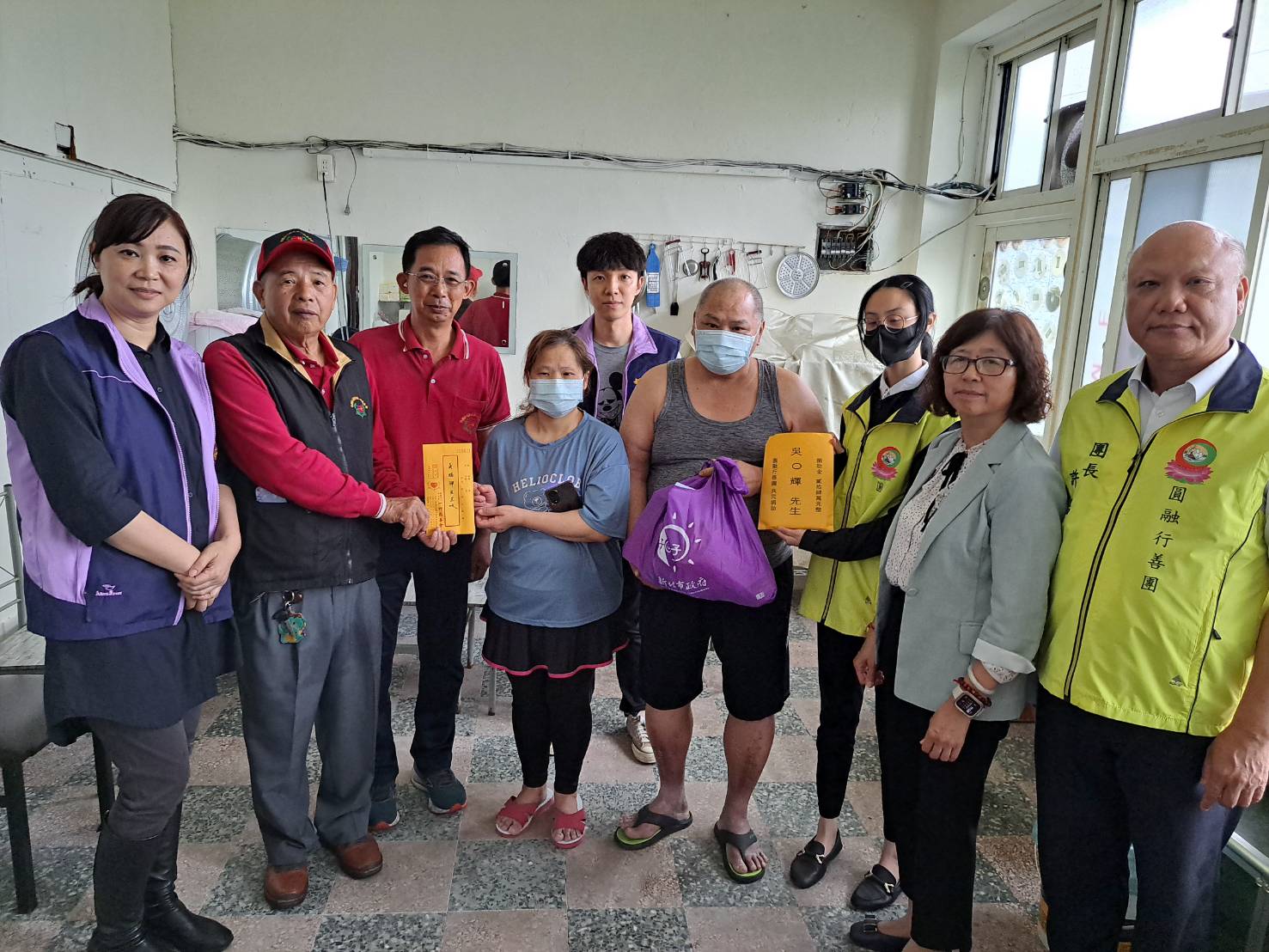 脆弱家庭3名子女罹罕病　圓融與一竹慈善會救援24萬元　協助就醫照護