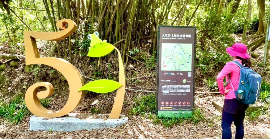 跟著布朗青蛙去旅行！　中市觀旅局力邀民眾探索大坑5-1號手作文學步道