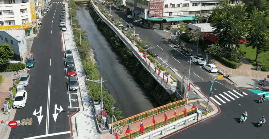 延續串連、完善人行環境！　梅川第二期人行道改善工程7月啟動