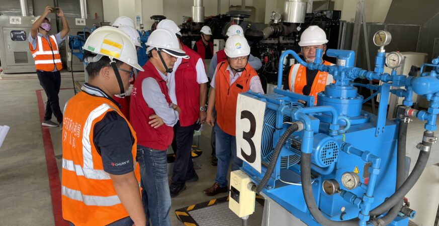 中市水利局攜手水利署檢測防洪設施穩定強化汛期應變力