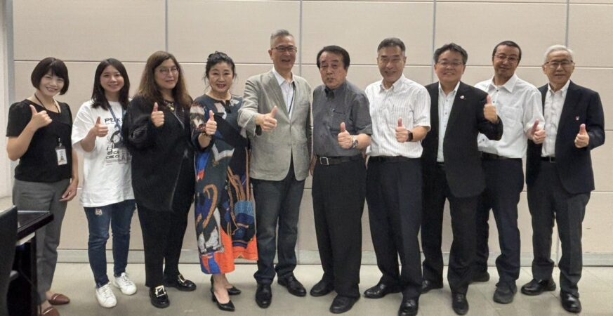日本宮崎縣台灣交流大使拜會中市府　經發局：深化產業經濟合作交流