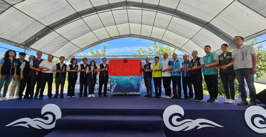 「海洋路」開通 為海洋館開館做準 台中市議長張清照盼如期如質開幕 帶動地方觀光