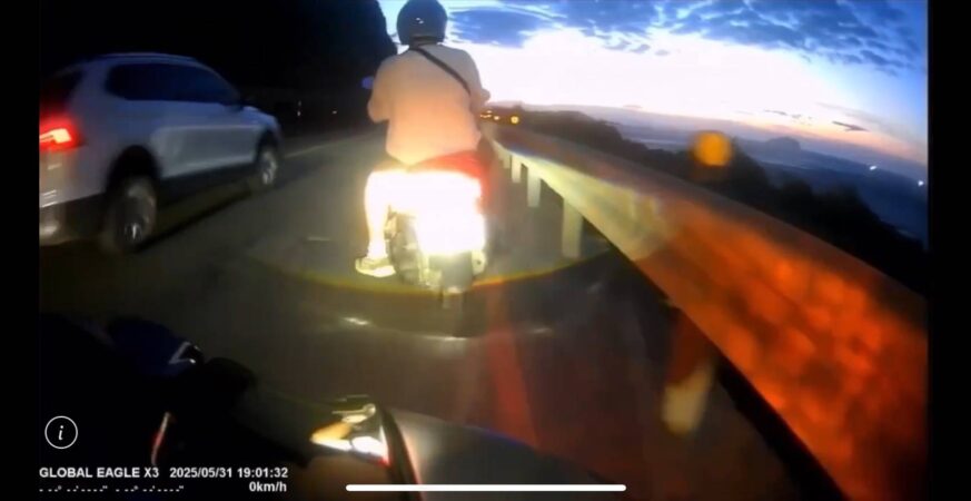 民眾濱海公路爆胎驚魂　海巡即時伸援　真情「揪甘心」！