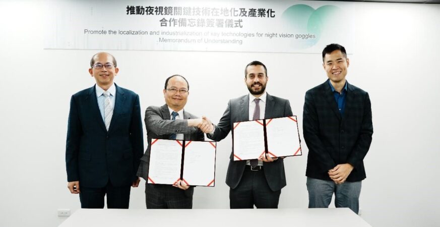 金屬中心攜手希臘Theon Sensors 　推動夜視鏡關鍵技術產業在地化