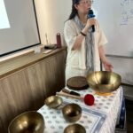 藍染、美食、闖關遊戲　基隆學生帶美國學伴體驗台灣文化