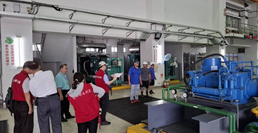 水利署抽檢北市防汛設施　抽水機與疏散門全數運作正常