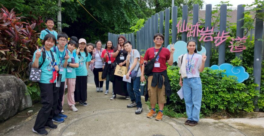 力行師生接待美國加州大學　深度體驗木柵風華　躍動國際文化交流