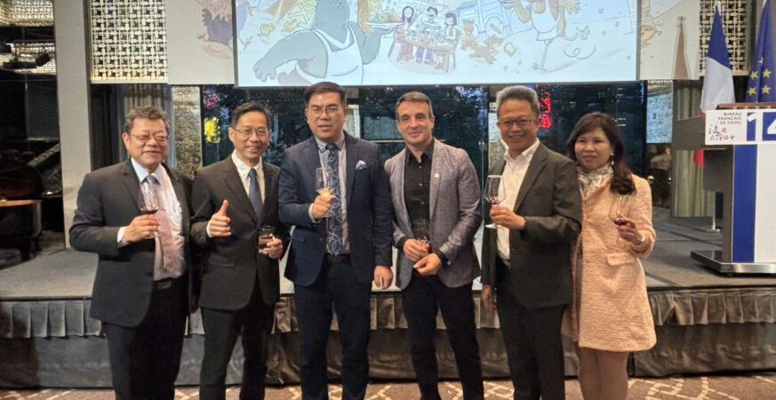中市府出席法國國慶酒會　盼攜手各國代表推廣城市形象