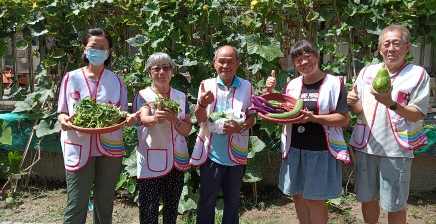 台中北屯家庭中心打造開心農場　蔬果贈500戶弱勢家庭