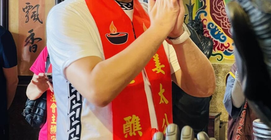 湄洲媽祖託夢必須親臨客家大院　李㼈發願助建姜太公道場