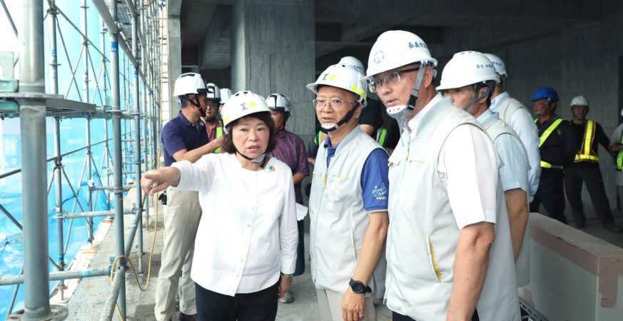 嘉市西區區政大樓穩步興建　打造一站式行政與托育服務核心
