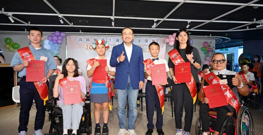 新北表揚獲總統教育獎學子　侯友宜：展現堅毅生命力永不放棄
