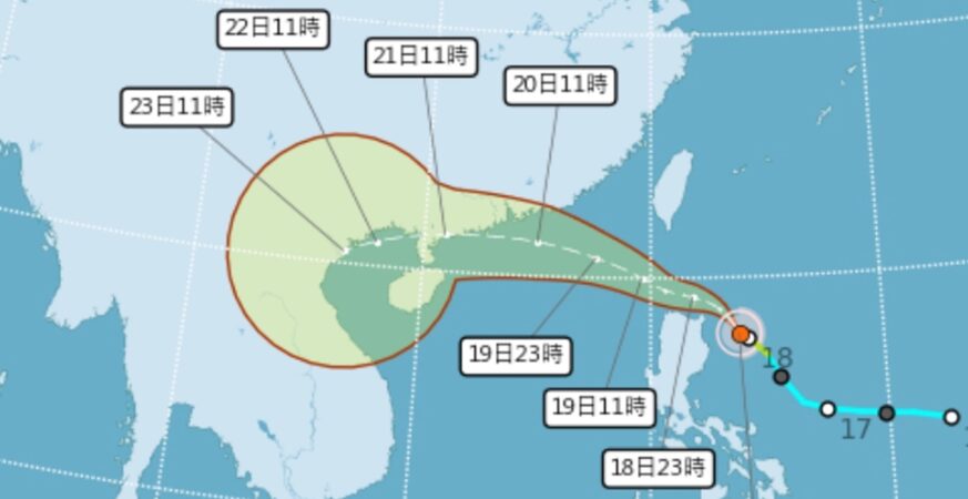 薇帕颱風海警發布！ 嘉市府全面戒備 呼籲市民做好防颱準備