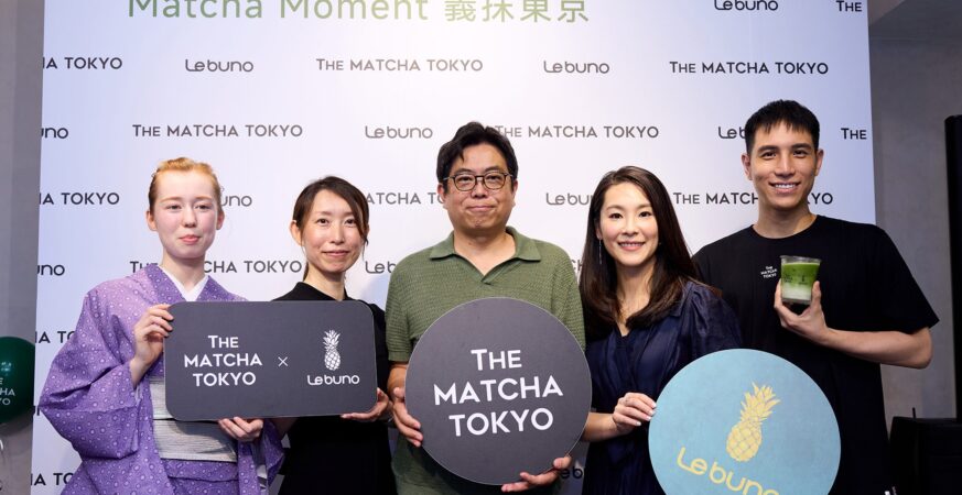 義式冰淇淋 Le Buno 攜手日本的有機抹茶 The Matcha Tokyo 將日式抹茶帶入台灣