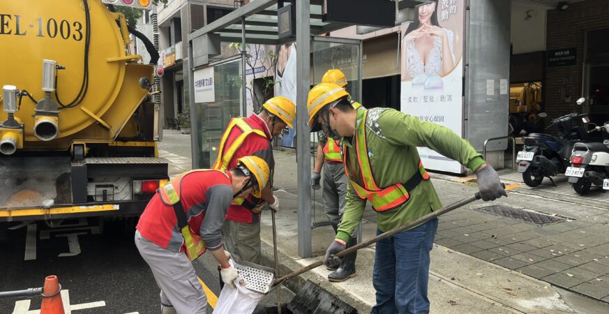 中市環保局強化汛期應變 465處易積水圖資助防汛