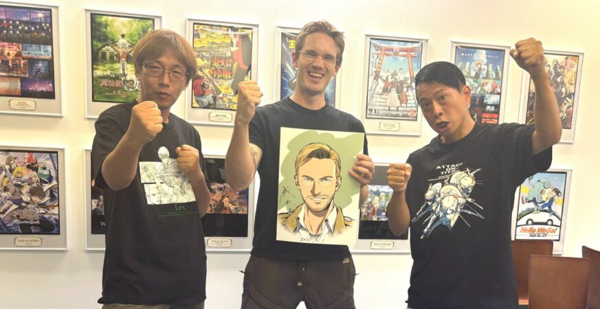 PewDiePie受邀體驗WIT Studio《進擊的巨人》動畫製作 坦言：更佩服動畫師了