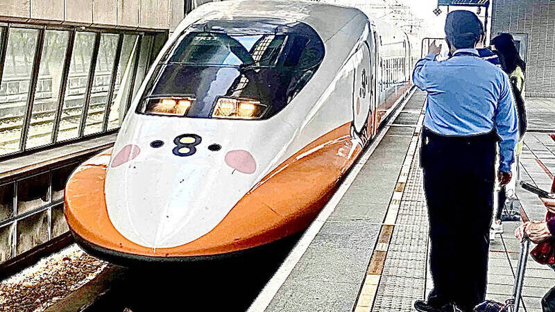 《台北時報》農曆新年加開高鐵忙碌