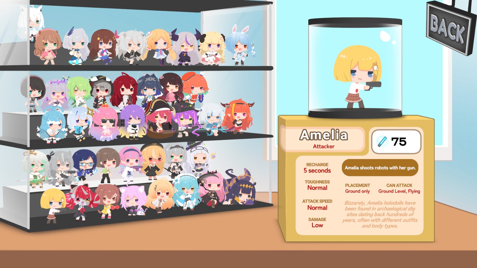 粉絲歡呼能量加成！ Hololive版植物大戰殭屍《Holo vs Robo》抵抗Q版機器人大軍