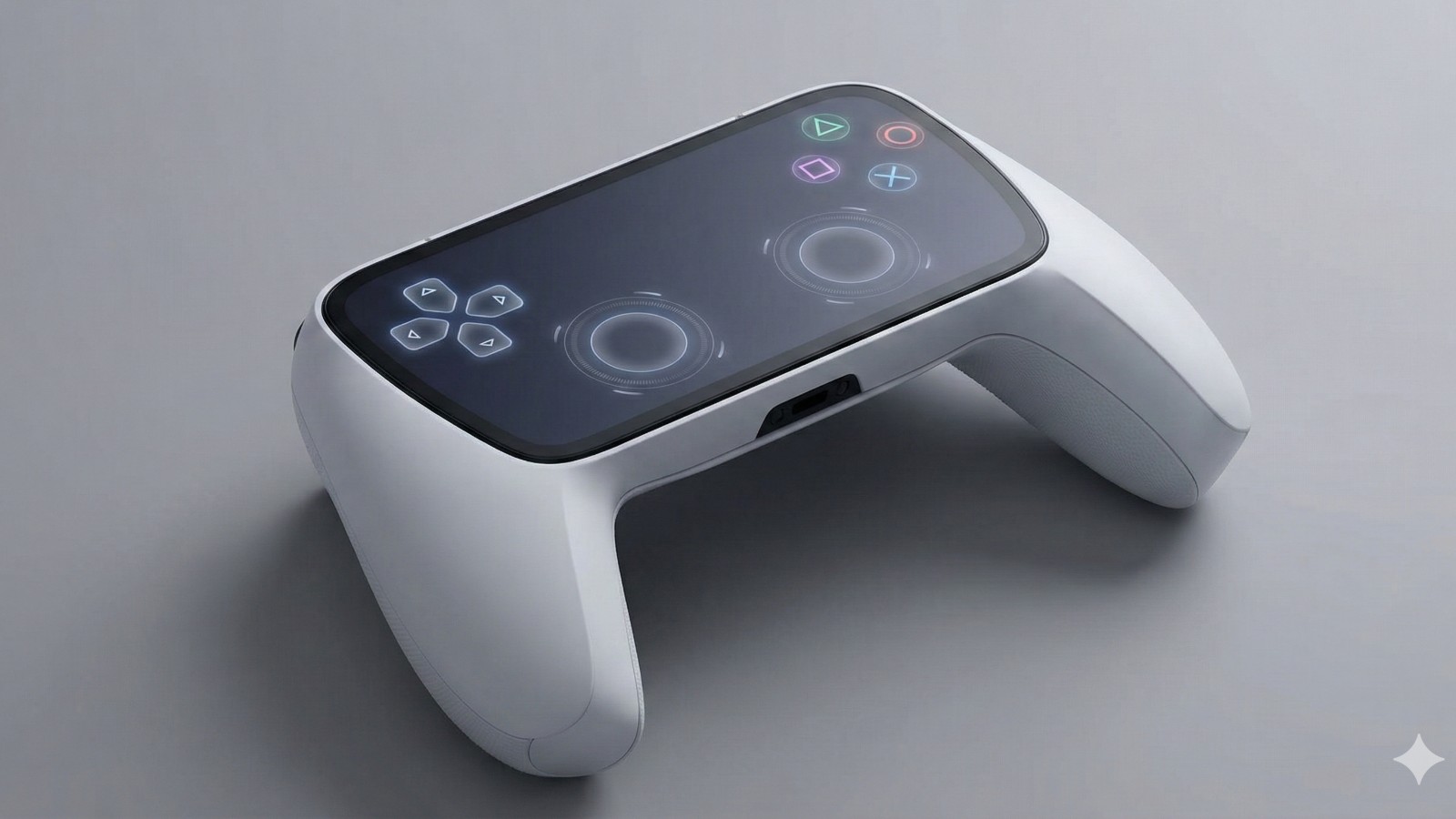 索尼註冊新型控制器專利全屏屏幕正面、按鍵自由排版