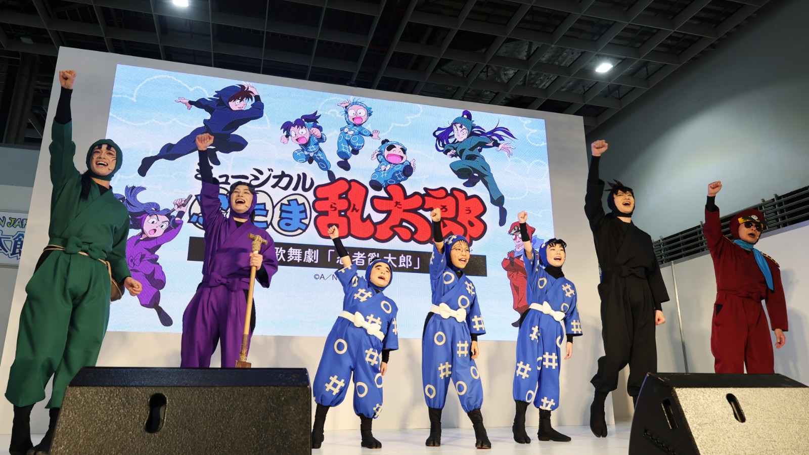 2026台北動漫節｜真人歌舞劇《忍者亂太郎》台灣首秀登日本舞台館