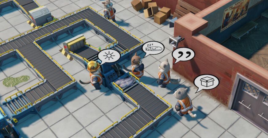 貓咪自動化工廠《MeowFactory》2026年內登Steam貓工替代人工的產線經營模擬