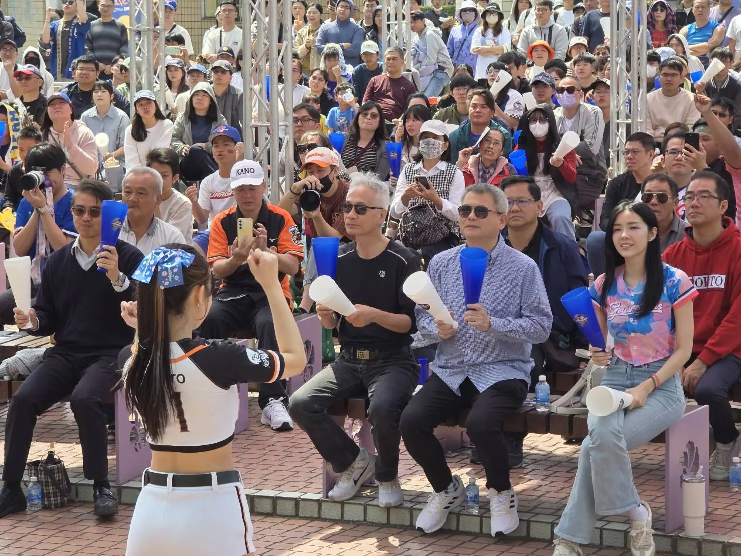 wbc第四戰中華隊逆轉勝韓國　嘉義市大螢幕同步轉播歡聲雷動