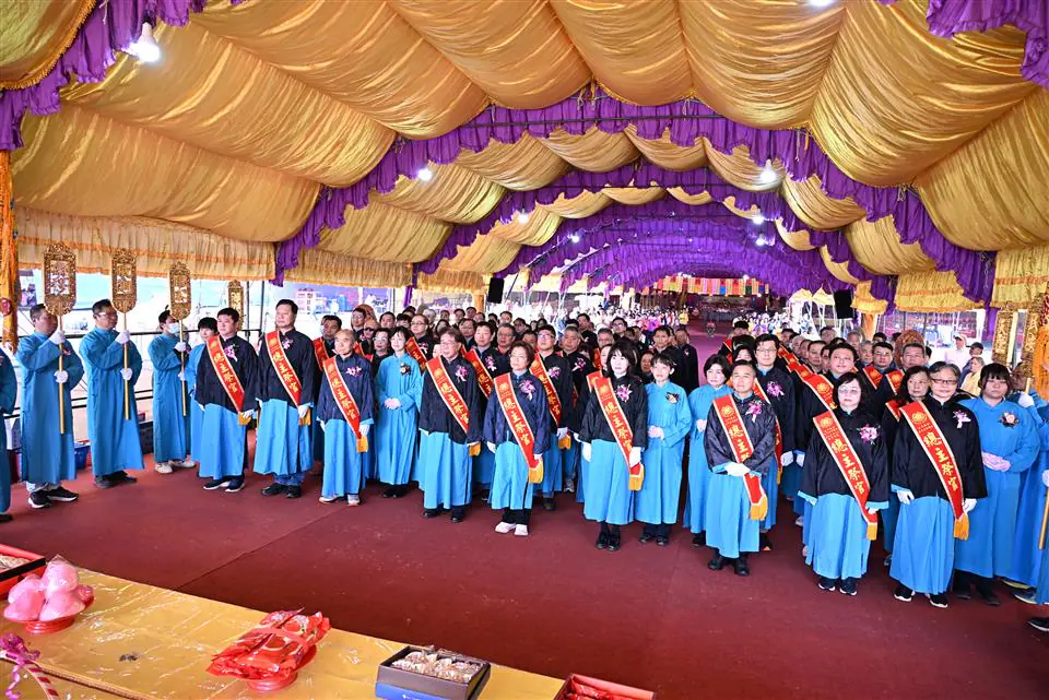 天官賜福陰陽兩利大法會　儒宗三獻祝壽大典祈願眾神護佑彰化