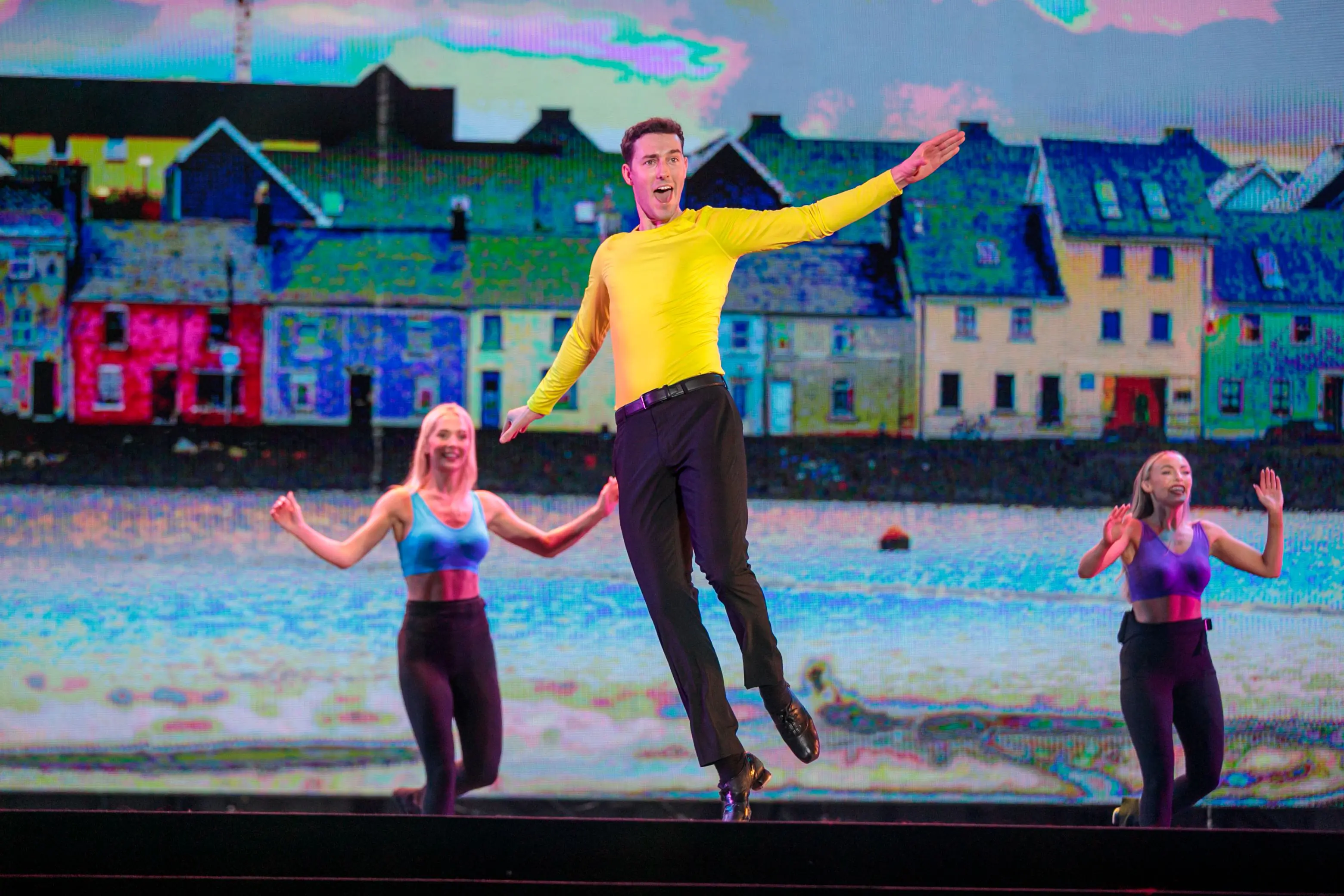 愛爾蘭國際舞團攜手台灣舞者　踢踏節奏閃耀2026台灣燈會