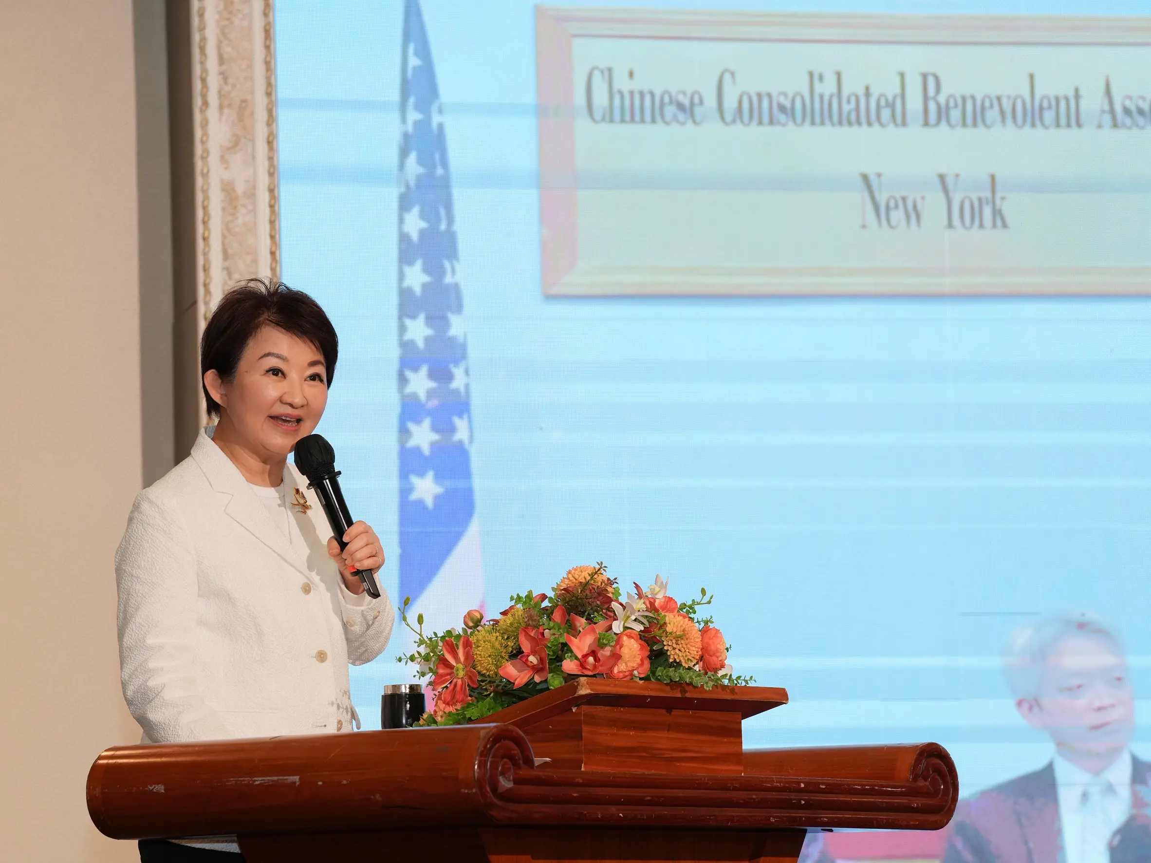 世界中心發光發熱！　盧市長紐約感性演說-致敬僑胞勇氣與打拚精神