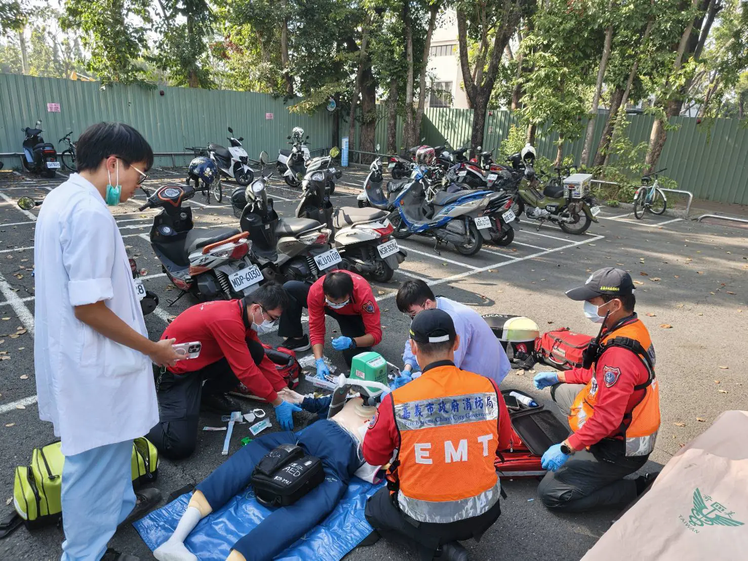 雙軌共伴上路!嘉義市強化緊急救護體系 拚提升ohca存活率