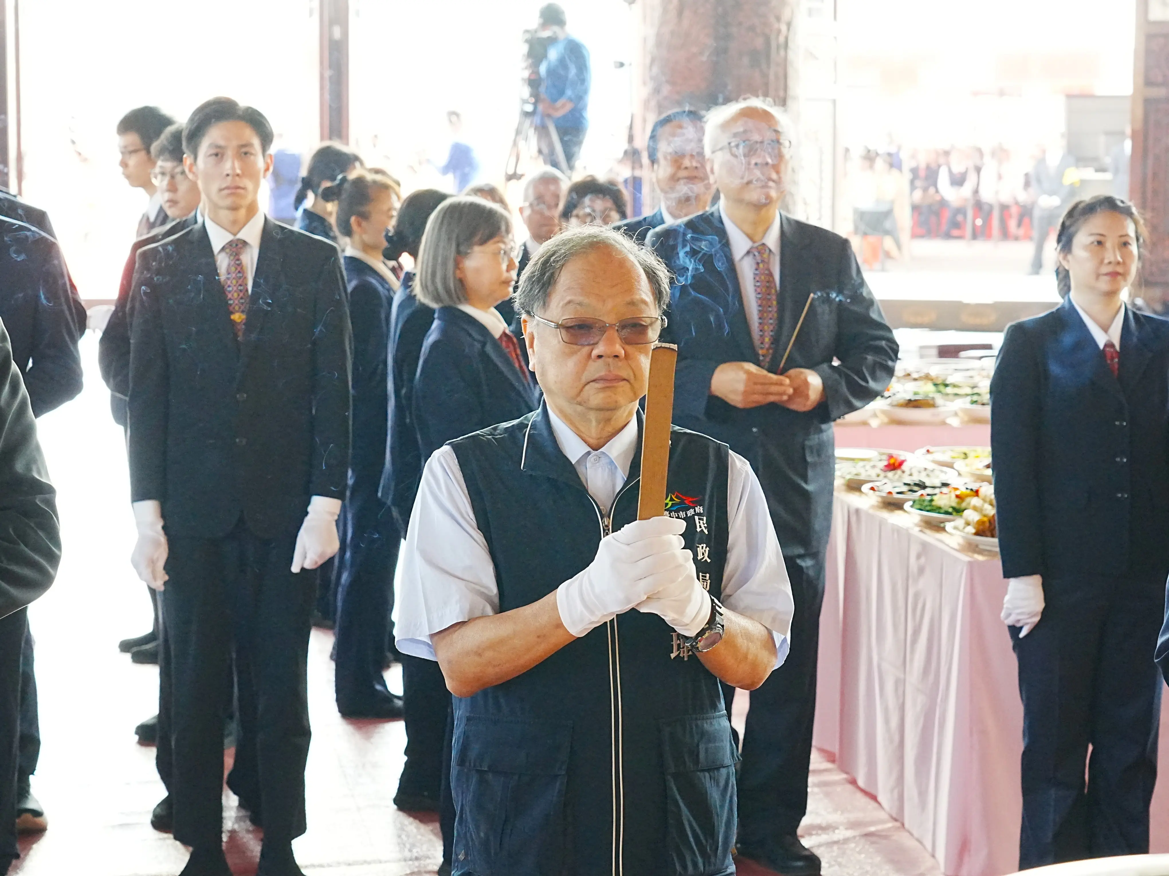 寶光崇正祭祖盛典邁入29年-　千道親齊聚霧峰-中市民政局長肯定文化傳承