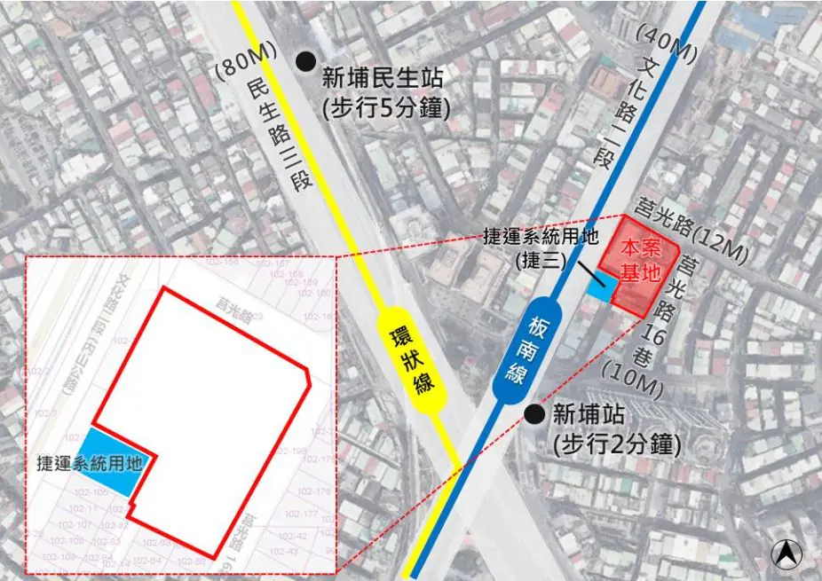 總投資金額達128億元　捷運板橋線新埔站開發基地3/25招商